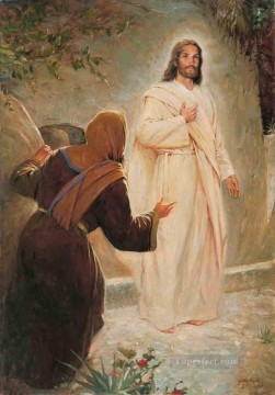 クリスチャン・イエス Painting - 復活したキリスト カトリックキリスト教徒 イエス